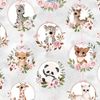 Baby Flowers  - gray | Quilt & Lakansväv