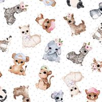 Blissful Babies - White | Quilt & Lakansväv