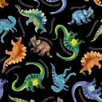 Dino and friends | Quilt & Lakansväv