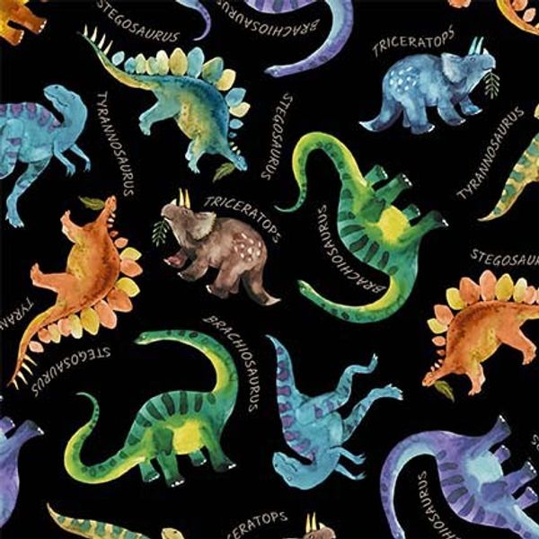 Dino and friends | Quilt & Lakansväv