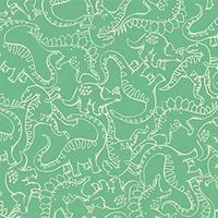 Dino mix up | Quilt & Lakansväv