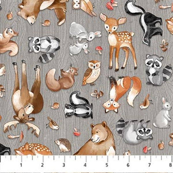Woodland Adventures - Skogens Djur | Quilt & Lakansväv