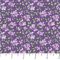 Lilac Garden Blommor lila| Quilt & Lakansväv