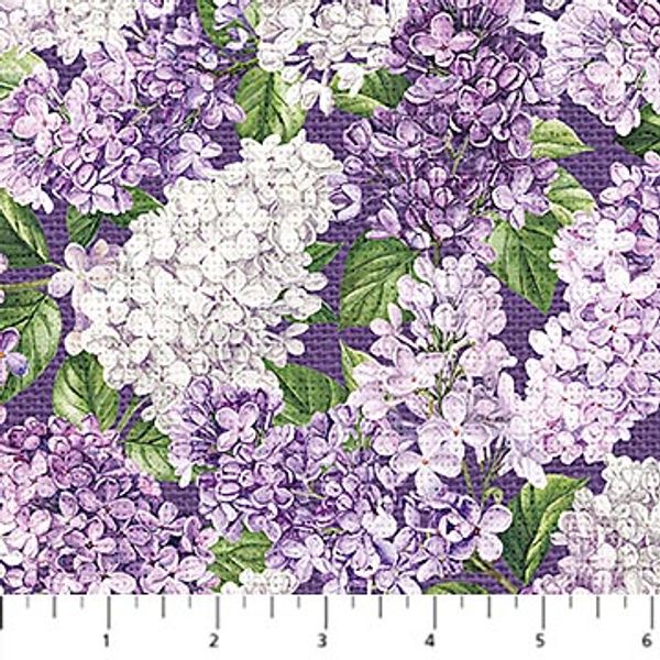 Lilac Garden Syren lila| Quilt & Lakansväv
