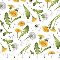 Beecraft - white | Quilt & Lakansväv