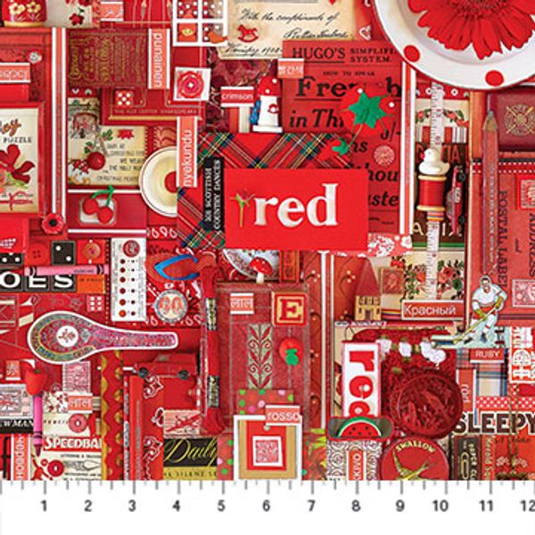Color Collection - Red | Quilt & Lakansväv