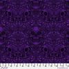 Skull Damask - Purple | Quilt & Lakansväv 