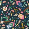 Sewing Basket  | Quilt & Lakansväv