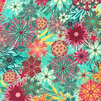 Calixta - Turquoise| Quilttyger