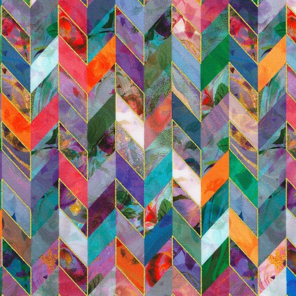 Golden Vibes - Larkspur | Quilttyger