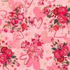 Hearts in bloom - rose| Quilttyger