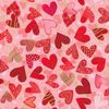 Hearts in bloom - pink| Quilttyger