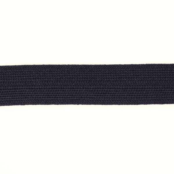 Randig trikå vit med mörkgrön rand