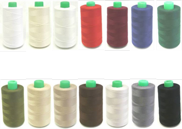 Overlockstr&aring;d gul