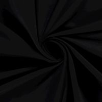 French Terry - Svart | Enf&auml;rgad Trik&aring;