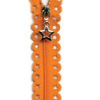 Kypert Bomullsband 20mm orange