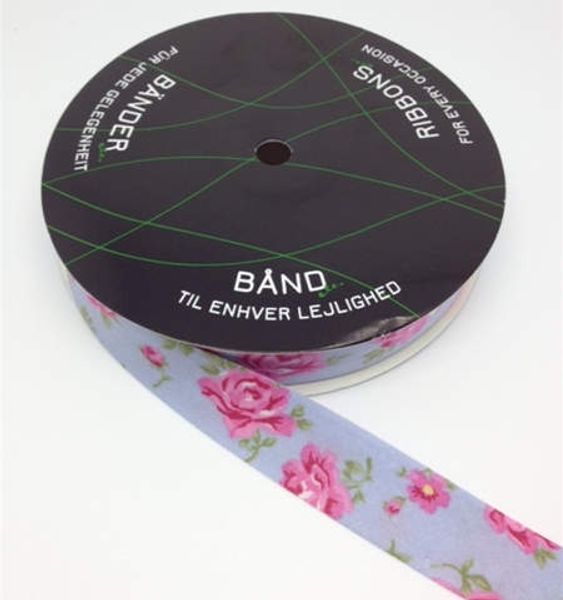 Snedsl&aring; Blomster ljusbl&aring;