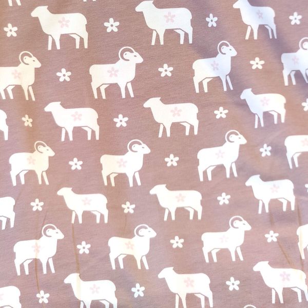 Viscose/sp jersey Print blårost