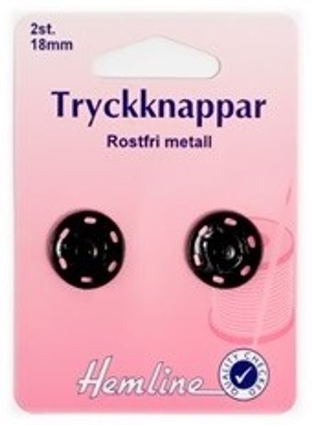 Tryckknapp att sy