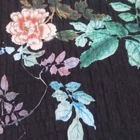 Silikon label "Handmade with love" blå
