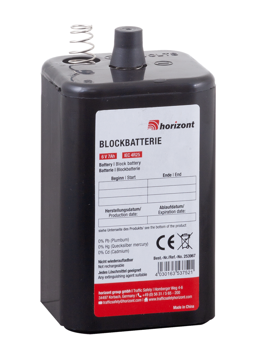 Småbatterier 4R25 6V 7Ah | Global Batterier