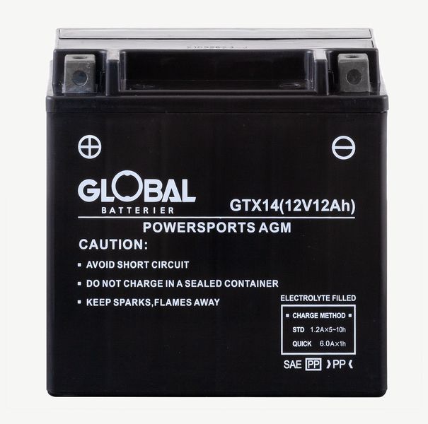 Startbatteri GB14C-4 FA MC | Global Batterier