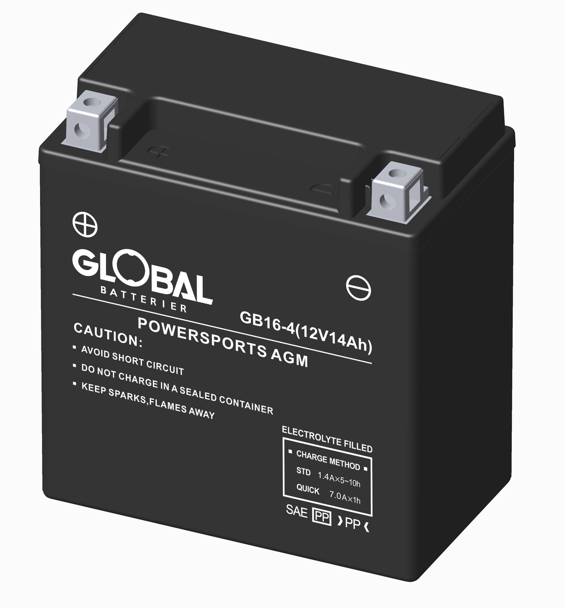 Startbatteri GB16-4 FA MC | Global Batterier