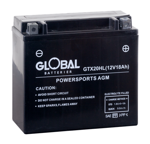 Startbatteri GTX20HL FA MC | Global Batterier