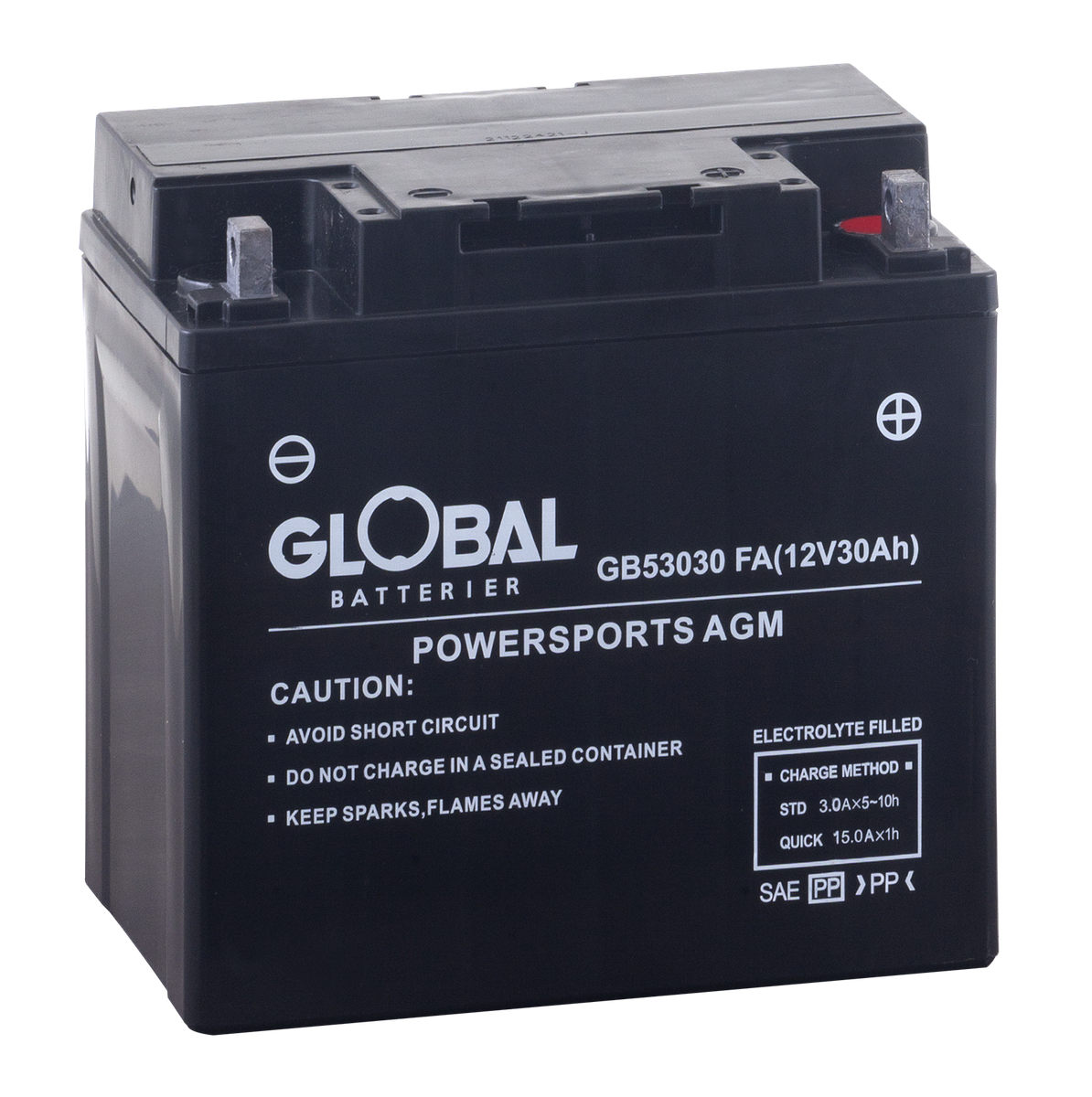 Startbatteri GB 53030 MC BS | Global Batterier
