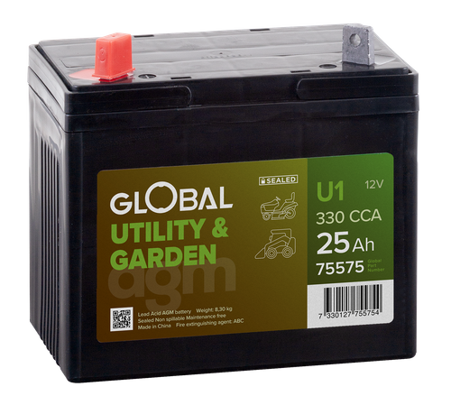 Startbatteri U1 AGM UTILITY START | Global Batterier