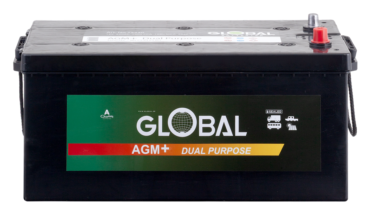 Startbatteri AGM+ SHD C START | Global Batterier