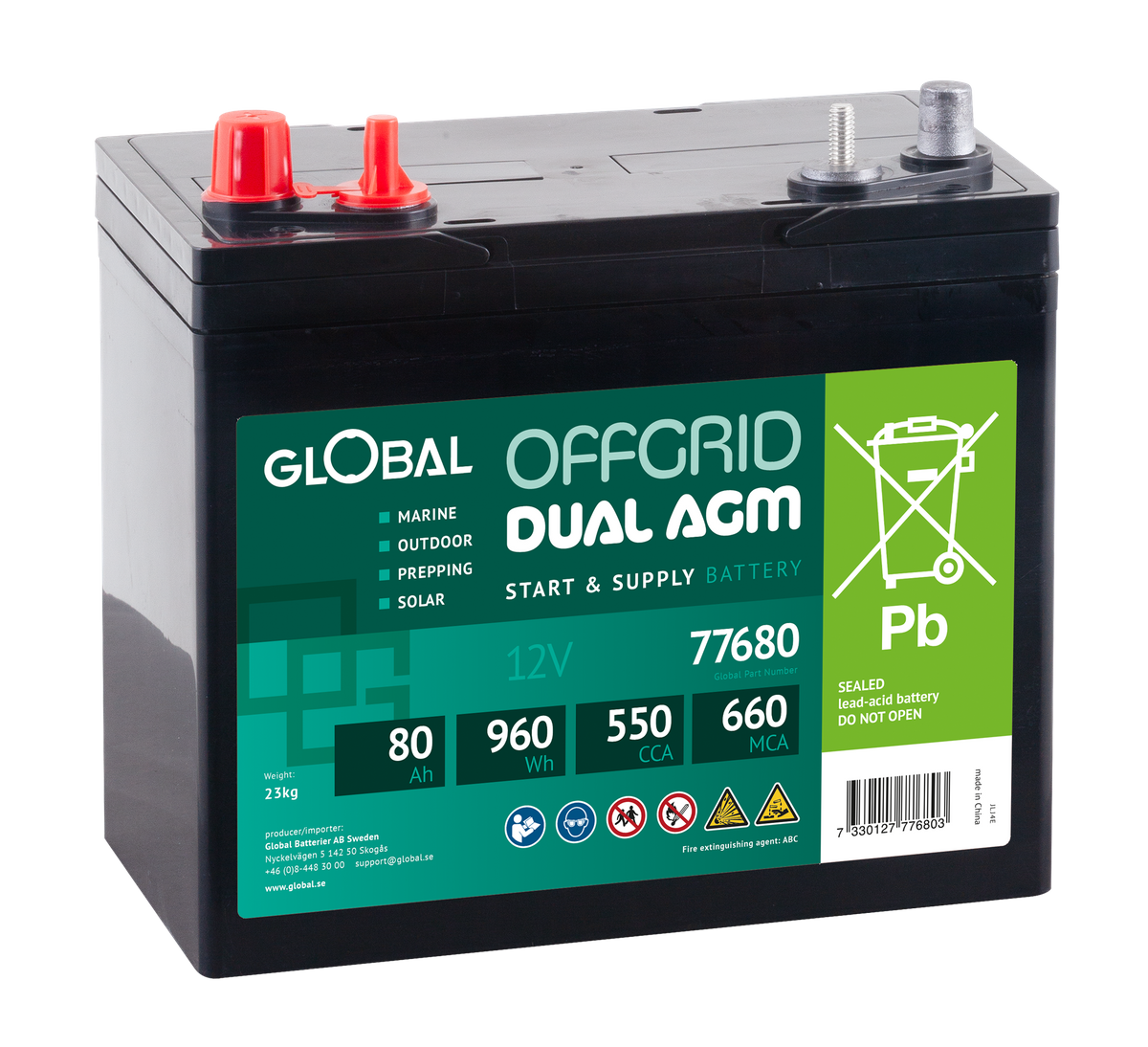 Bild av batteri Global