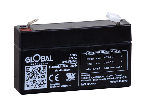 Reservkraftsbatteri EG1,3-6 F1 AGM | Global Batterier