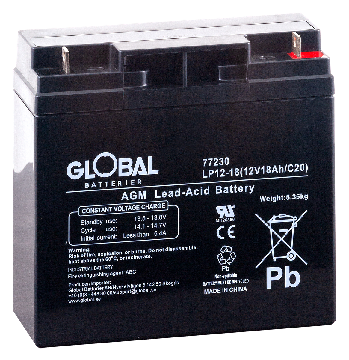 Bild av batteri Global