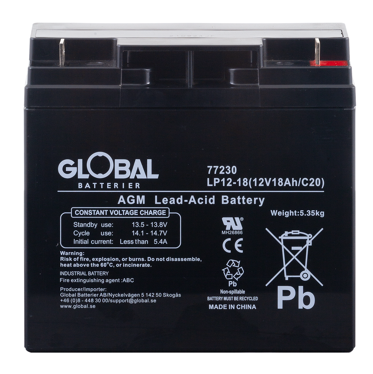 Bild av batteri Global