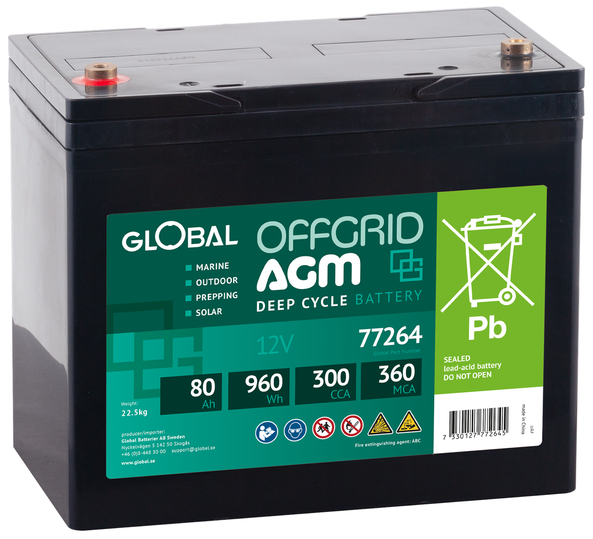 Bild av batteri Global