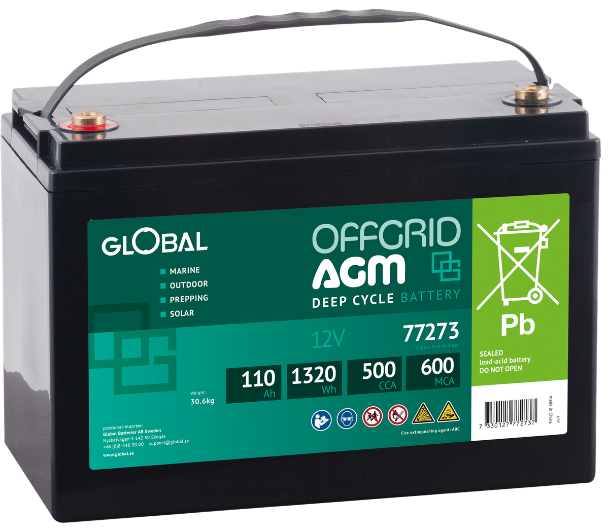 Bild av batteri Global