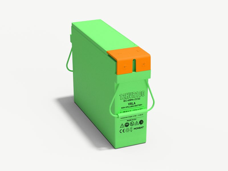 Reservkraftsbatteri 12HVR100 AGM | Global Batterier