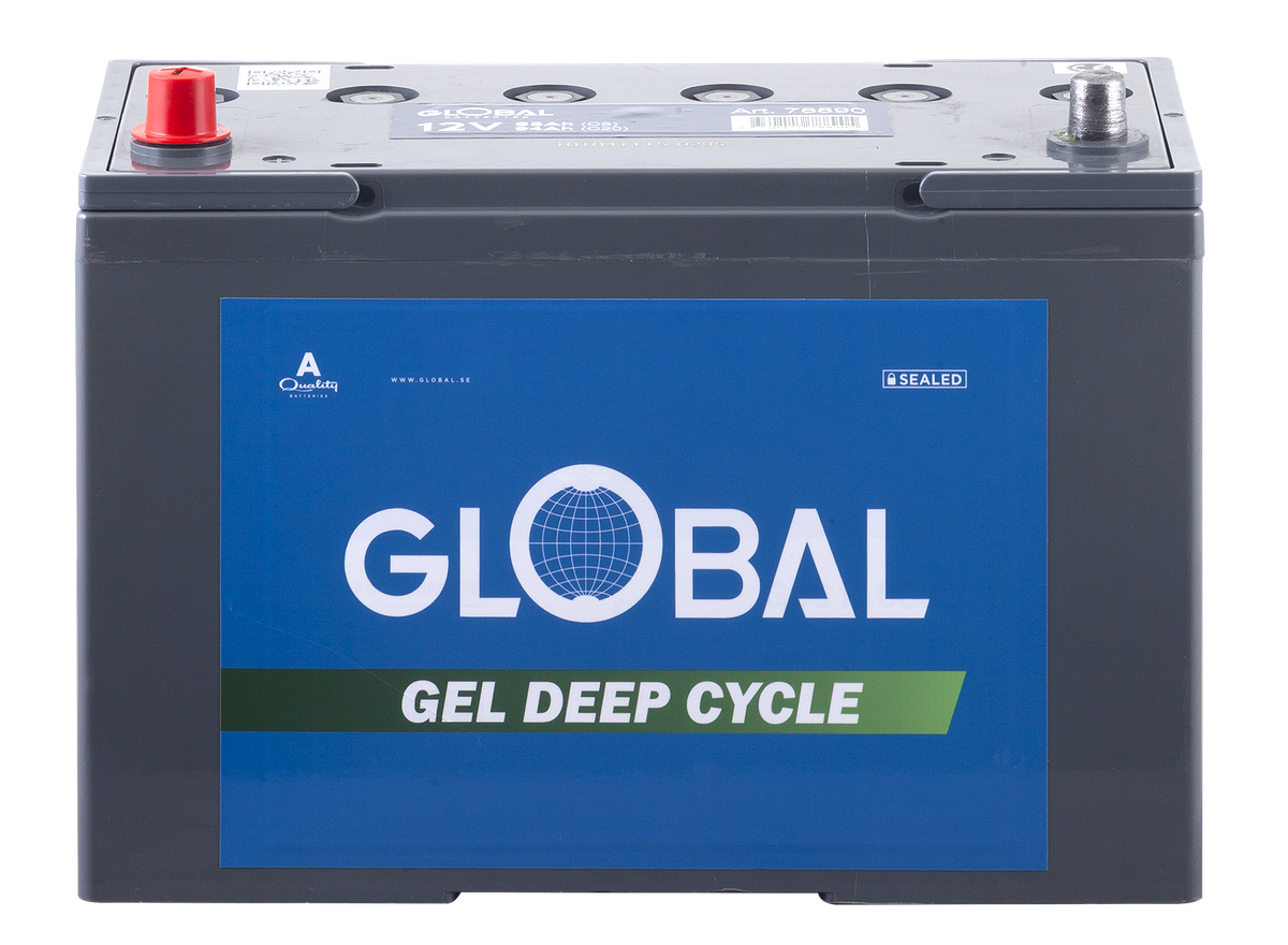 F&ouml;rbrukningsbatteri GL BCI-31 GEL 12-94 | Global Batterier