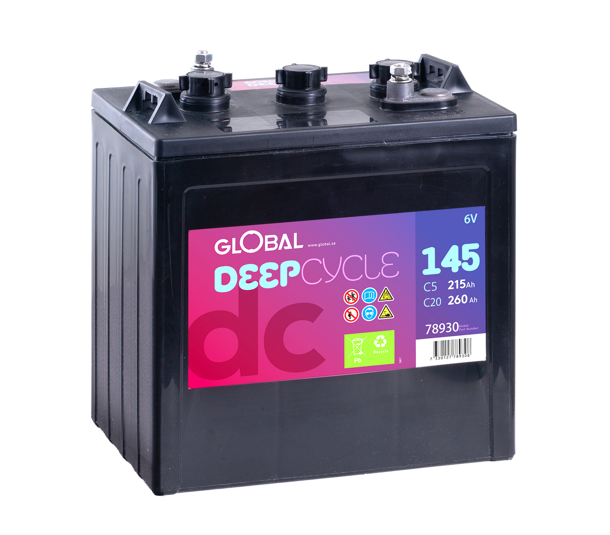 Bild av batteri Global L-145