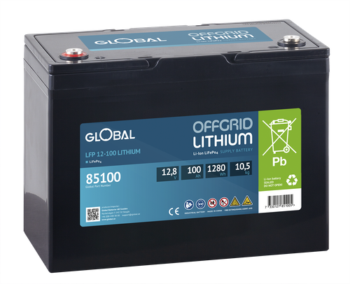 Bild av Global 85100 Lithium batteri