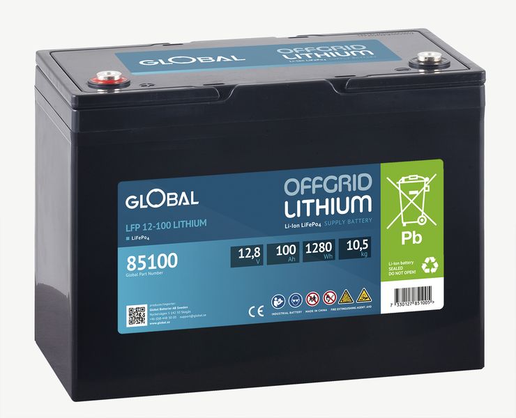 Bild av Global 85100 Lithium batteri