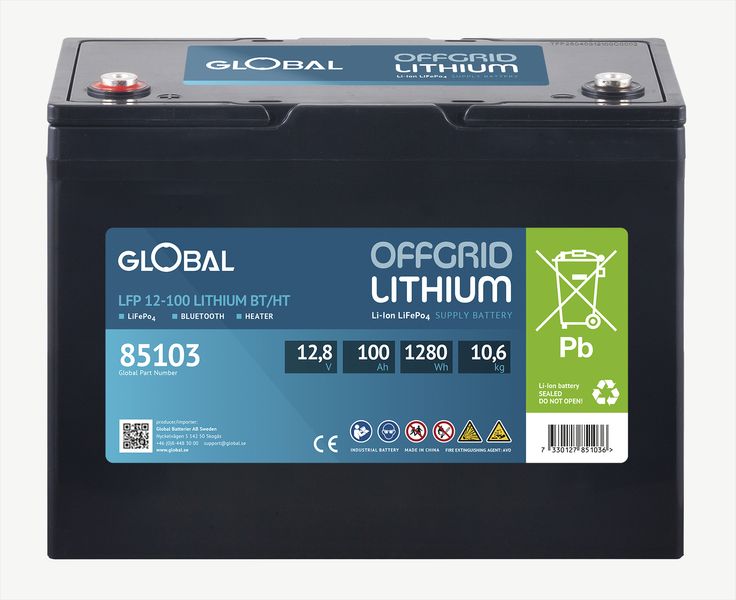 Bild av Global 85103 Lithium batteri