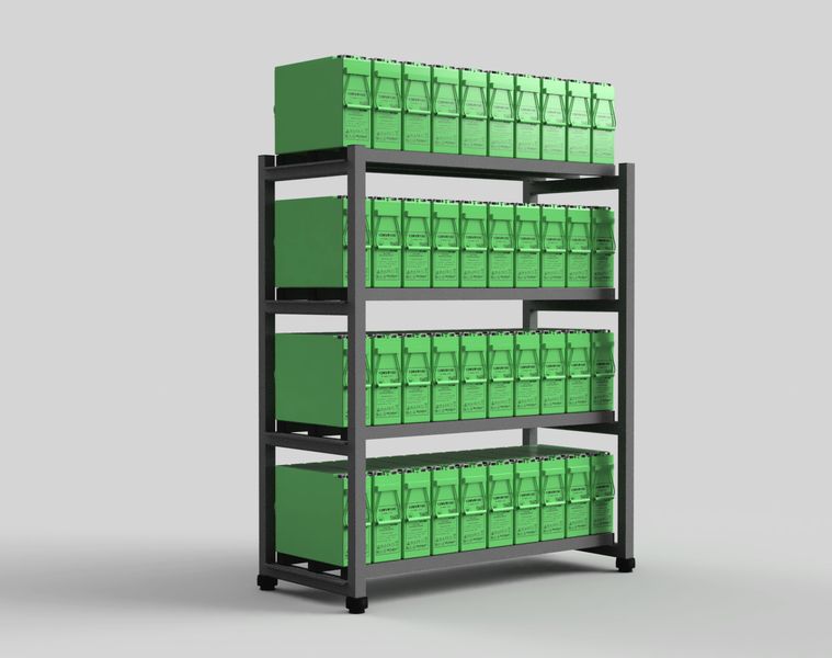 Batterirack för reservkraftsbatterier | Global Batterier