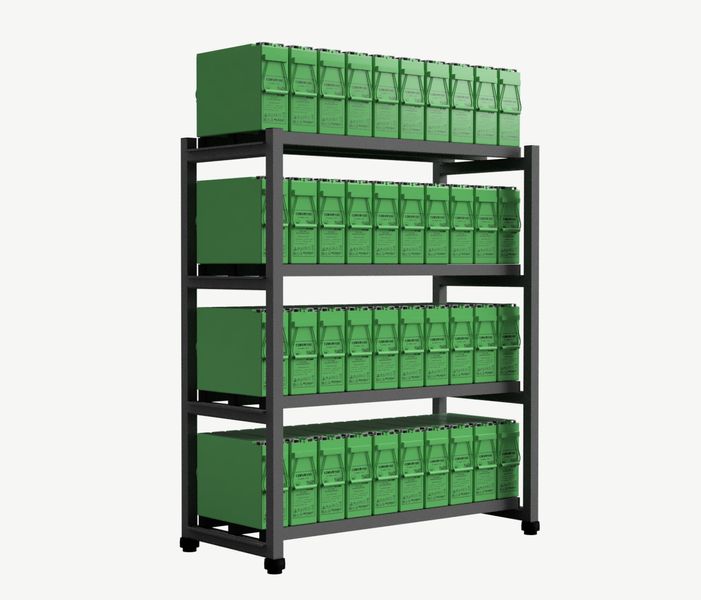 Batterirack för reservkraftsbatterier | Global Batterier