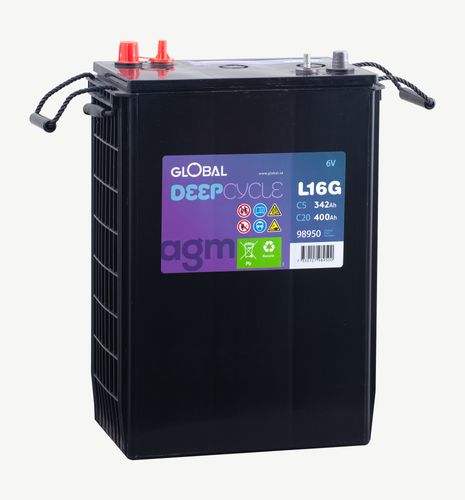 Bild av batteri Global L-16G AGM