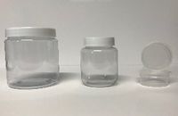 Deco Plastburk med lock - 300ml