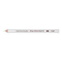 CretaColor MEGA White Chalk Oil Pencil - Soft