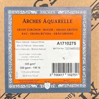 Arches Rulle White 300g Grain Torchon