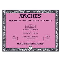 Arches Block White 300g Grain Satine